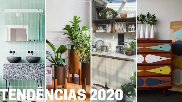 Tendências de decoração 2020