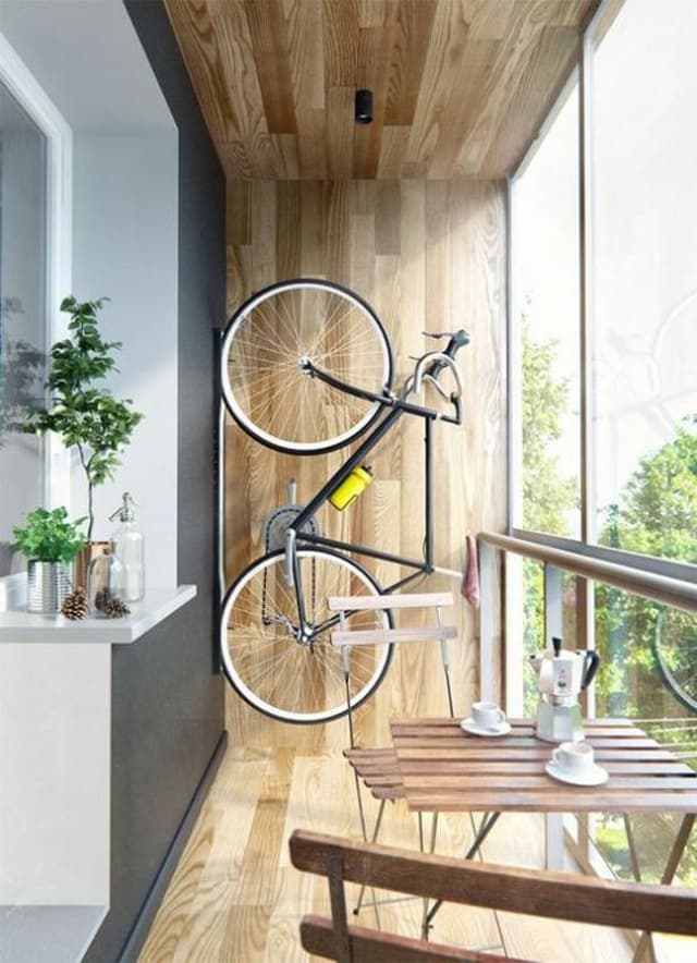 Bicicletário criativo