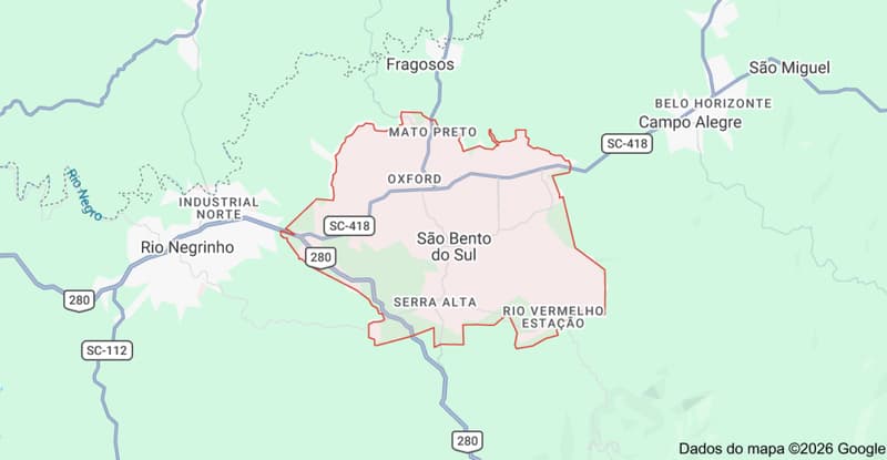 os 5 melhores bairros para morar em são bento do sul em 2026